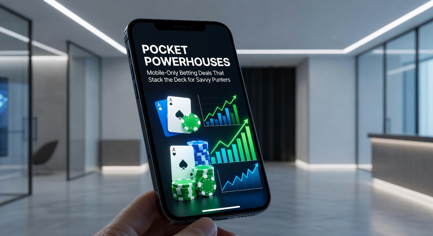 Close-up of stacked mobile betting apps on a phone screen showing exclusive promotions and boosted odds