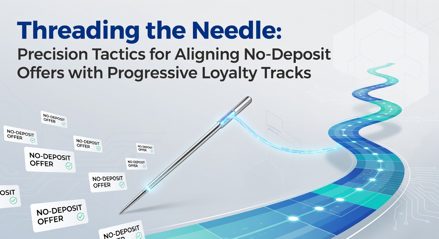 Visual representation of aligning no-deposit bonus structures with tiered loyalty progression paths in betting platforms